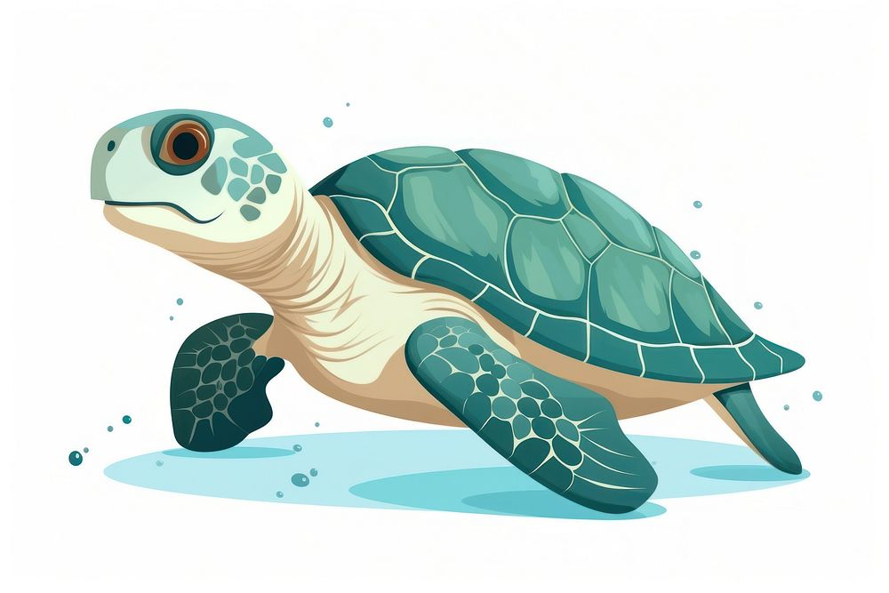 Reptile drawing animal turtle. 