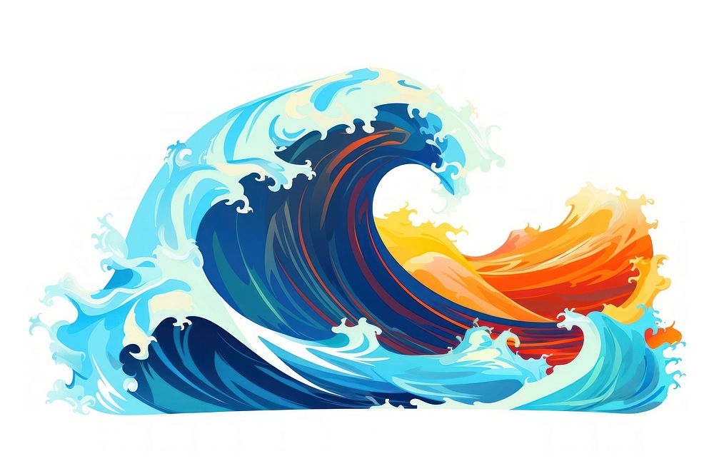 Ocean wave sea creativity. 