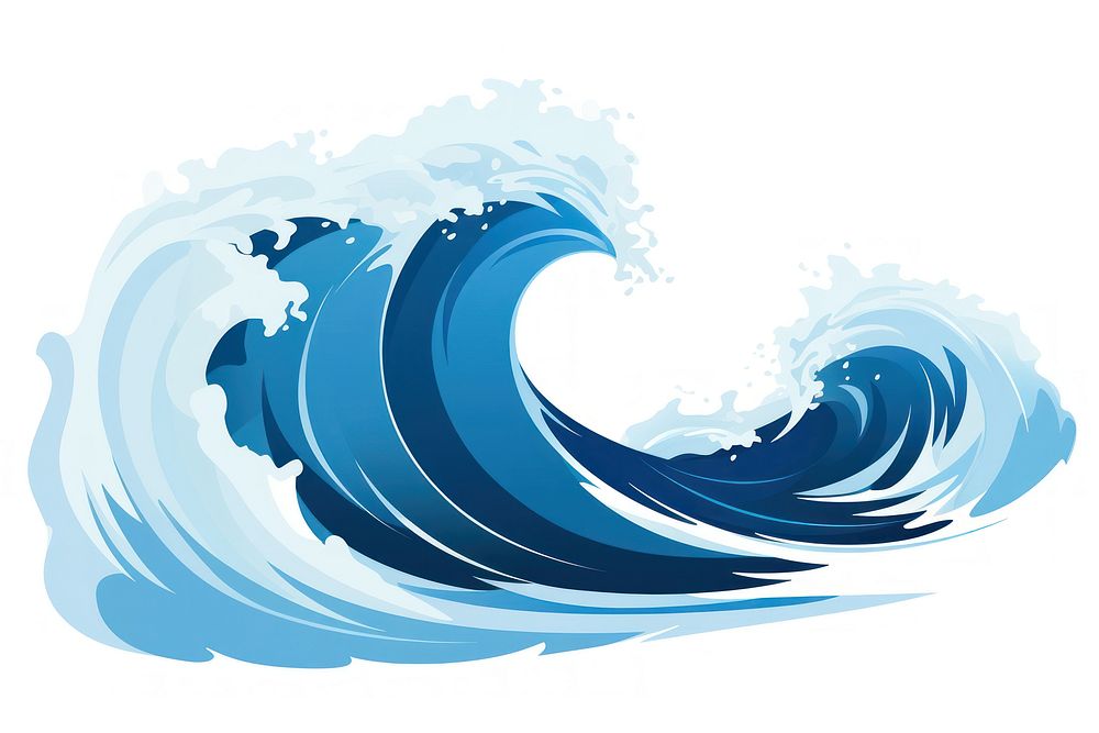 Surfing sports ocean wave. AI generated Image by rawpixel.