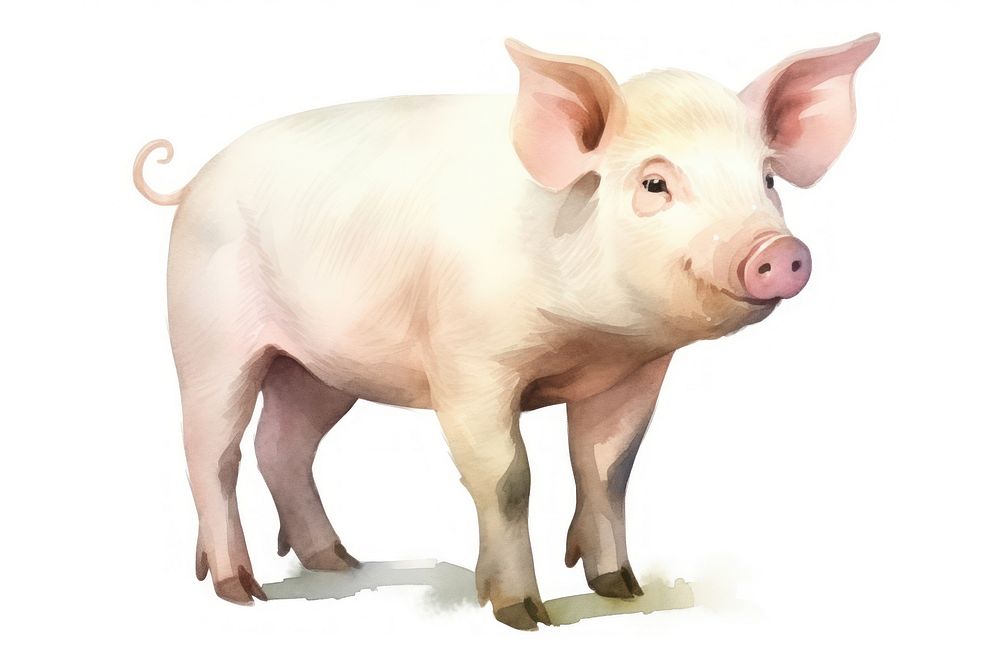 Pig mammal animal boar. AI | Premium Photo Illustration - rawpixel