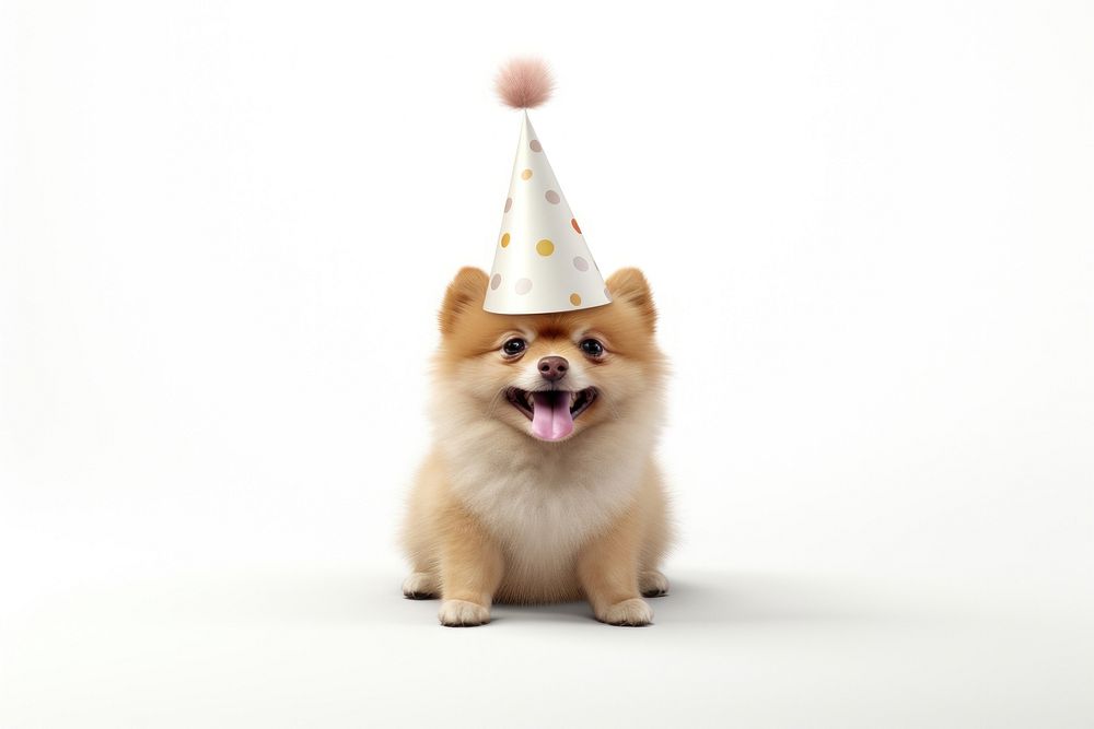 Dog birthday mammal animal. AI generated Image by rawpixel.