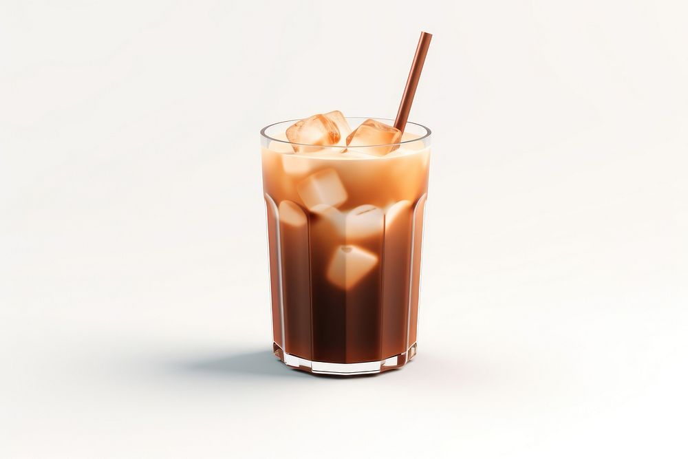 Milkshake coffee drink food. AI generated Image by rawpixel.