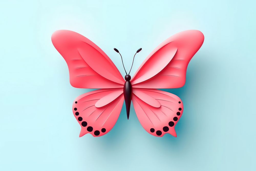 Butterfly animal insect invertebrate. AI generated Image by rawpixel.