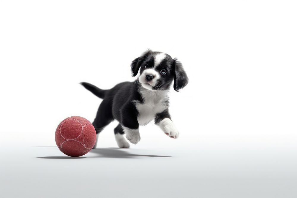 Ball dog mammal animal. AI generated Image by rawpixel.