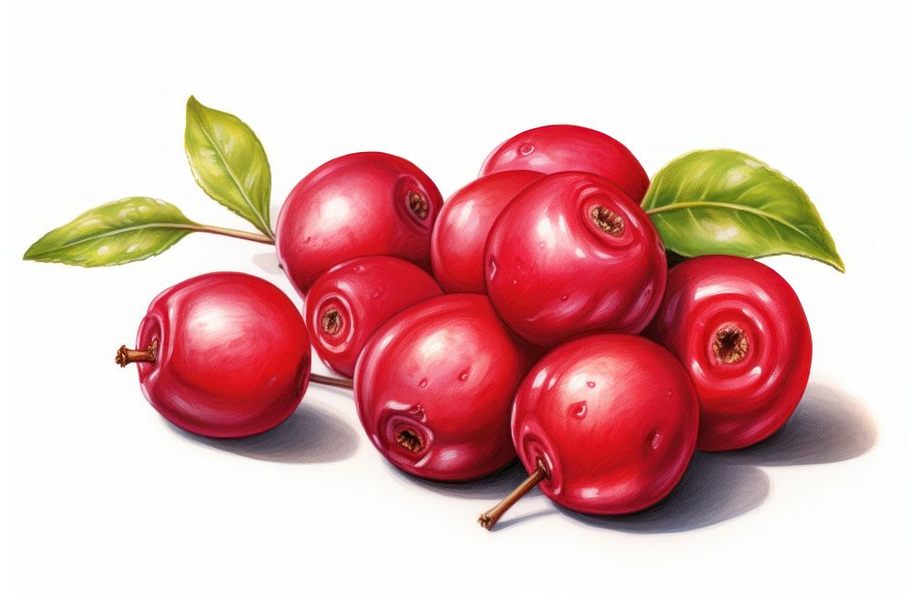 Cherry fruit plant food. 