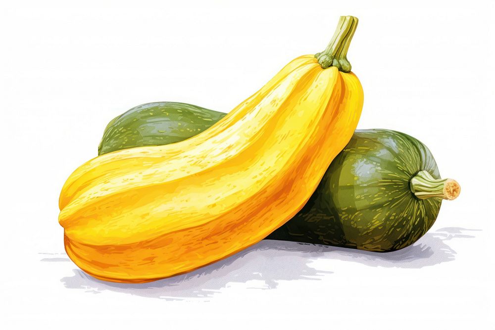 Squash vegetable zucchini plant. AI generated Image by rawpixel.