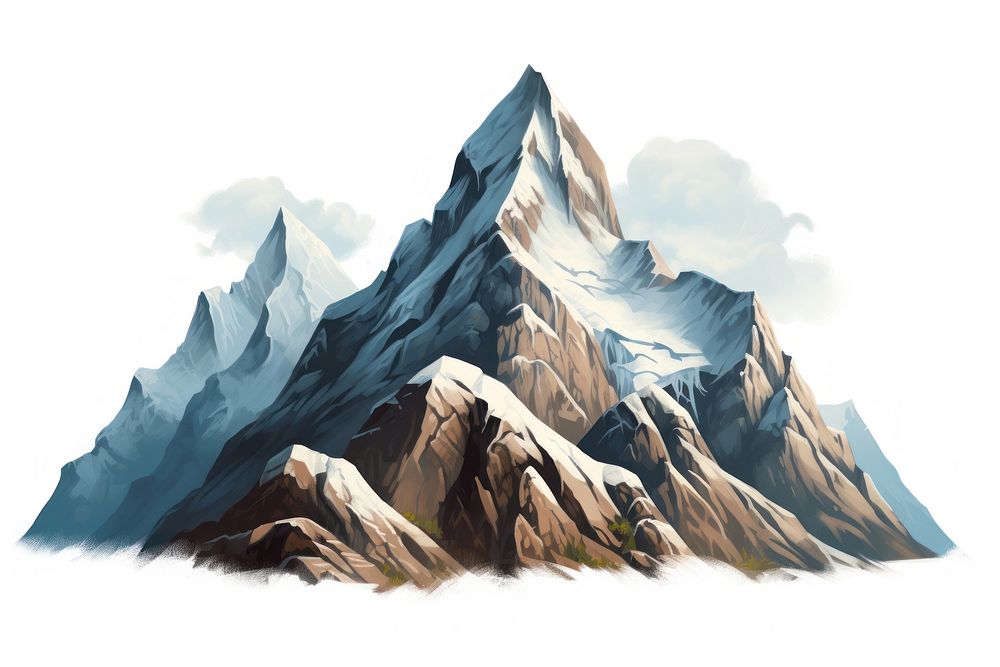 Mountain landscape outdoors nature. AI generated Image by rawpixel.