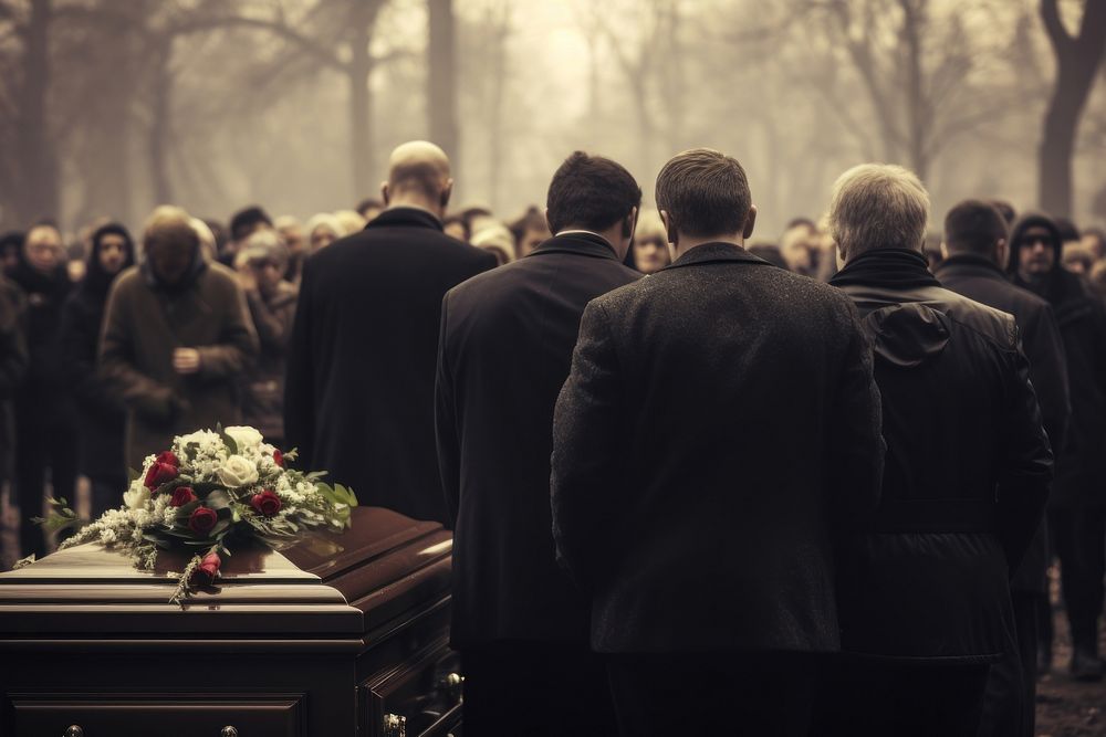 Funeral adult spirituality celebration. AI generated Image by rawpixel.