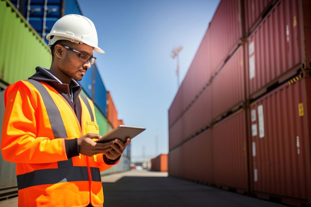 Helmet holding hardhat adult. AI generated Image by rawpixel.