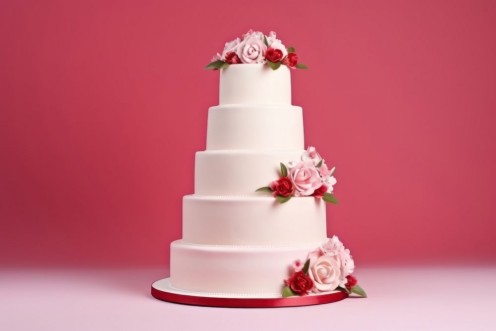 Wedding cake dessert flower. 