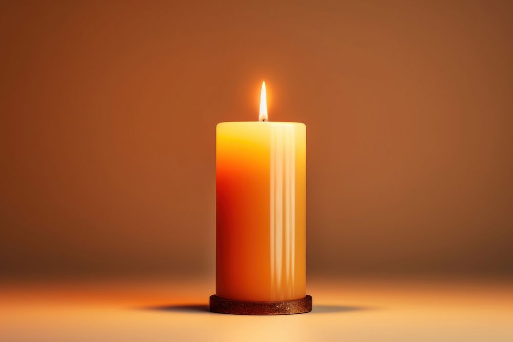 Candle lighting spirituality illuminated. AI generated Image by rawpixel.