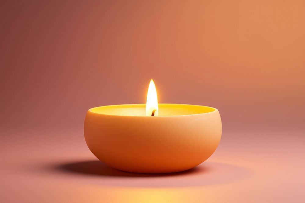 Candle lighting fire spirituality. AI generated Image by rawpixel.