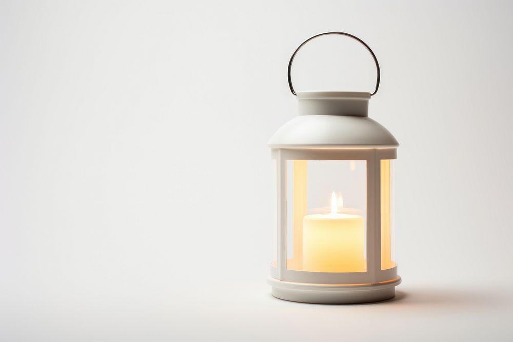 Lantern lighting candle lamp. AI generated Image by rawpixel.