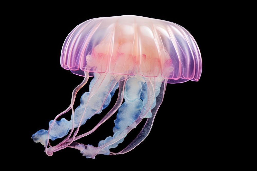 Jellyfish animal invertebrate zooplankton. AI generated Image by rawpixel.