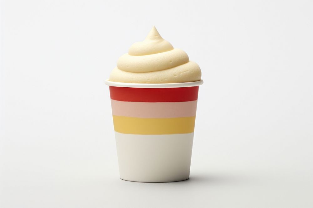 Cream cup dessert drink. AI generated Image by rawpixel.