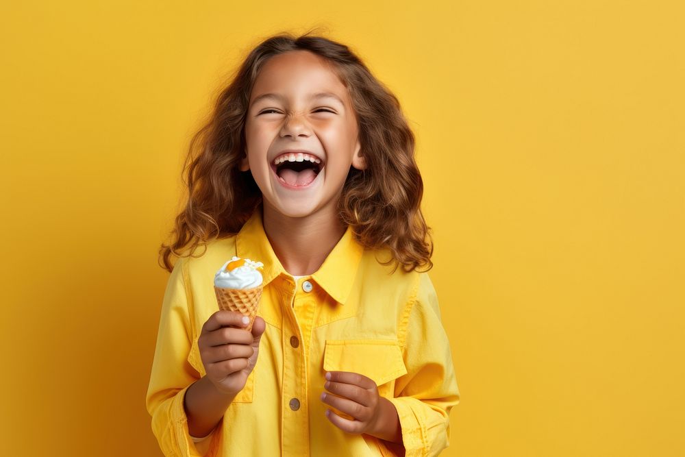 Laughing smile child happy. AI generated Image by rawpixel.