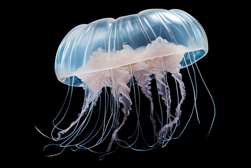 Jellyfish animal invertebrate zooplankton. AI generated Image by rawpixel.