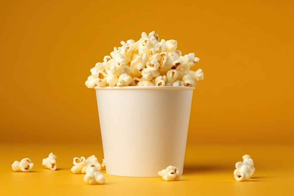 Popcorn snack food freshness. AI generated Image by rawpixel.