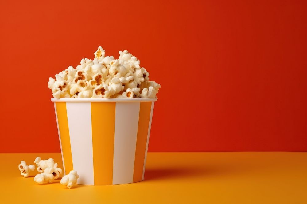 Popcorn snack food freshness. 