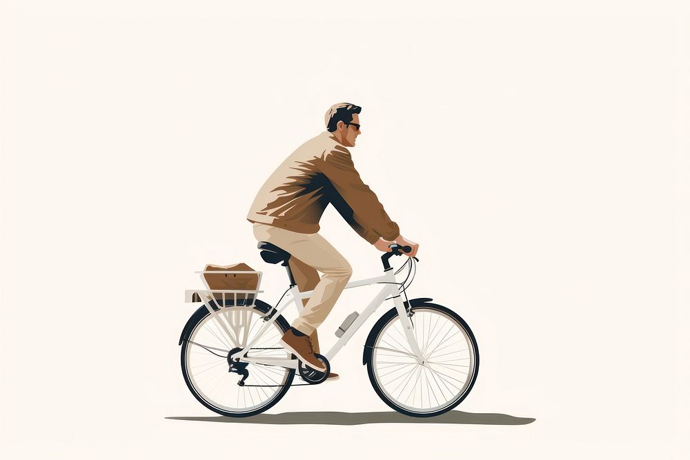 Bicycle vehicle cycling fashion. AI generated Image by rawpixel.