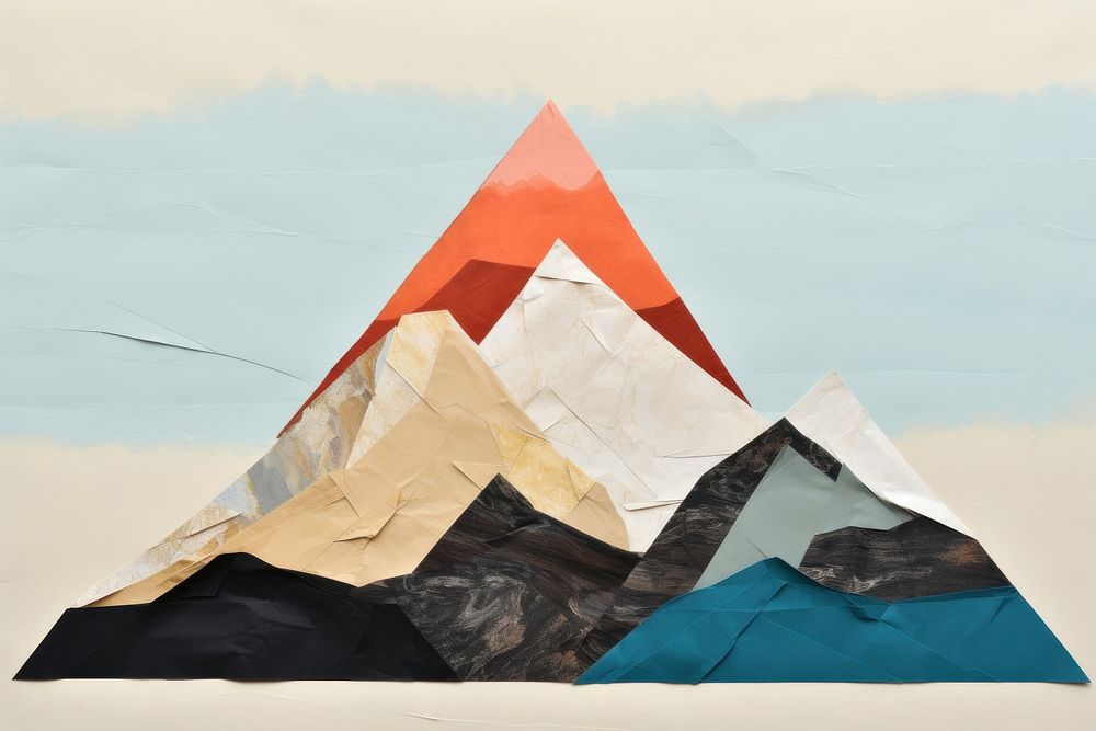 Art mountain painting tranquility. AI | Free Photo Illustration - rawpixel