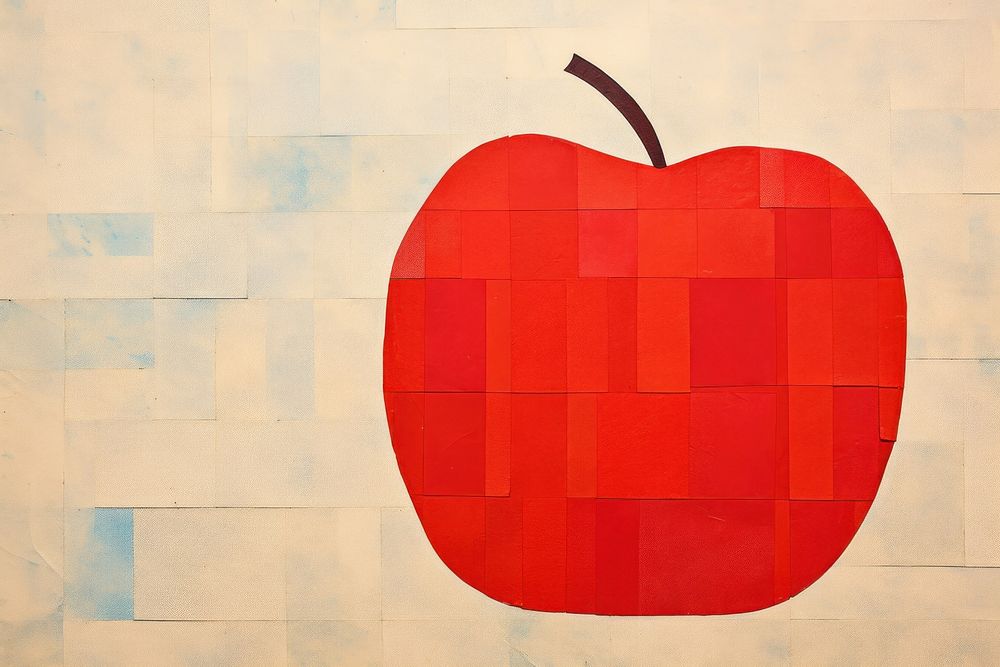 Apple art painting backgrounds. AI generated Image by rawpixel.