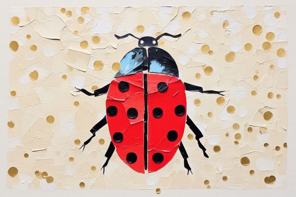 Art ladybug animal creativity. 