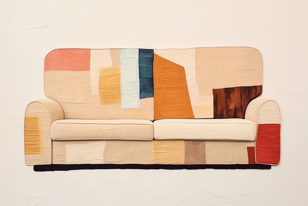 Art furniture sofa wall.