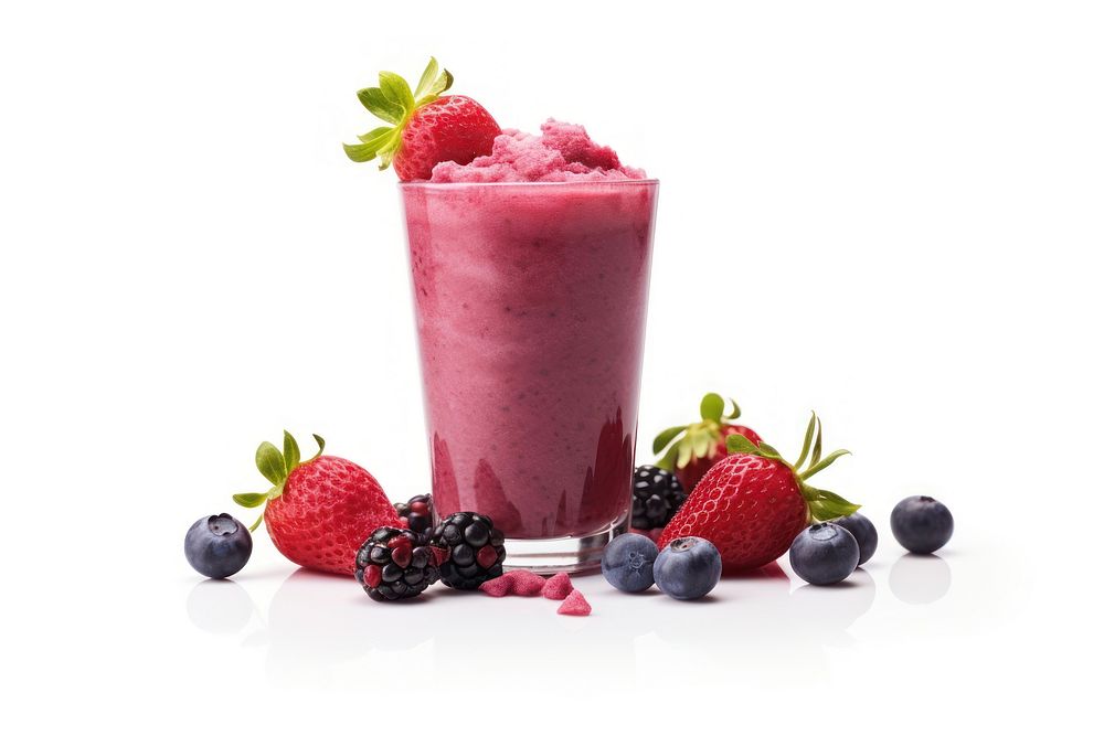 Smoothie blueberry berries fruit. AI generated Image by rawpixel.