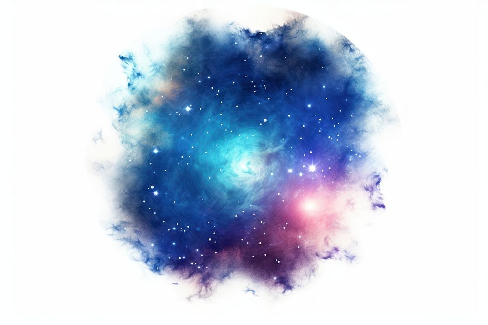 Astronomy universe nebula galaxy. AI generated Image by rawpixel.