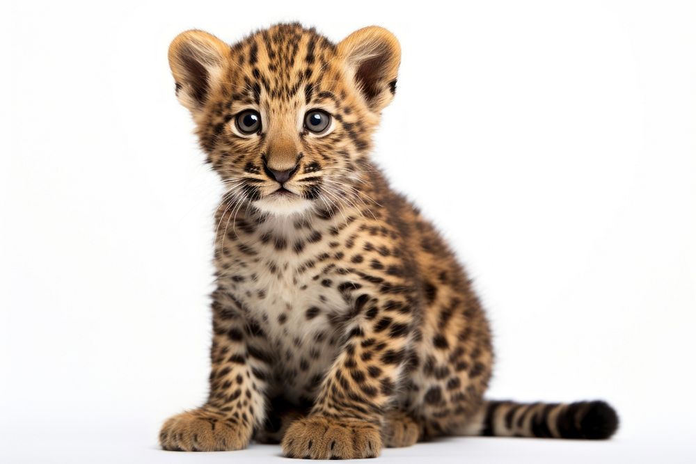 Leopard wildlife cheetah animal. AI Premium Photo rawpixel