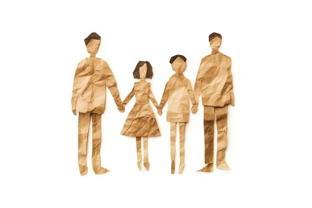 Adult white background representation togetherness. AI generated Image by rawpixel.