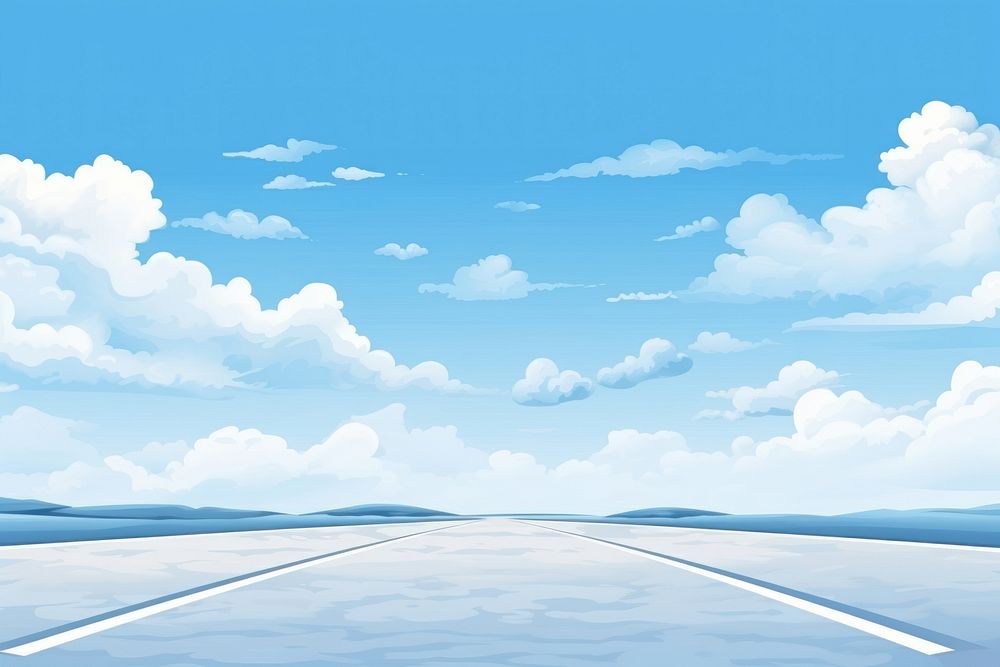 Landscape sky backgrounds outdoors. AI generated Image by rawpixel.