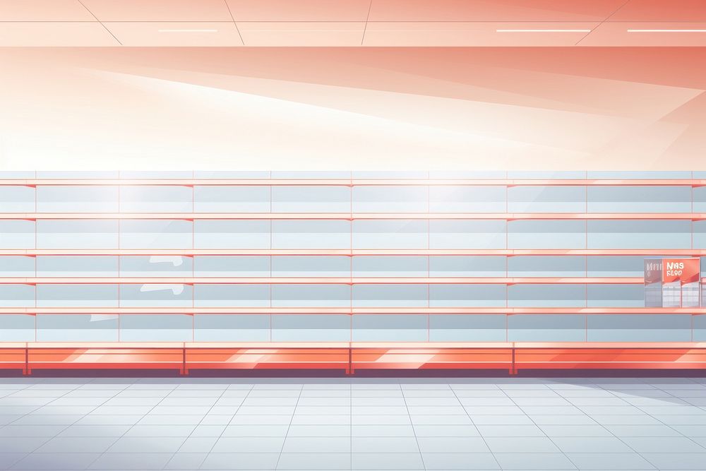 Architecture supermarket backgrounds shop. AI generated Image by rawpixel.