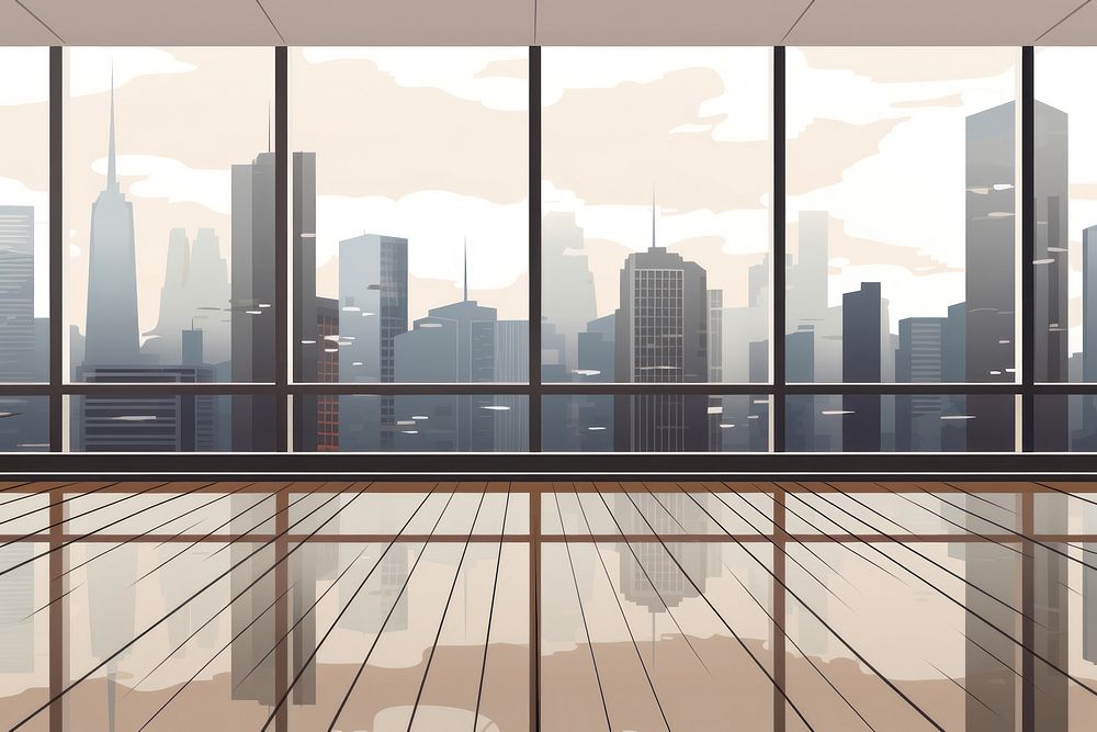 City architecture cityscape landscape. AI generated Image by rawpixel.