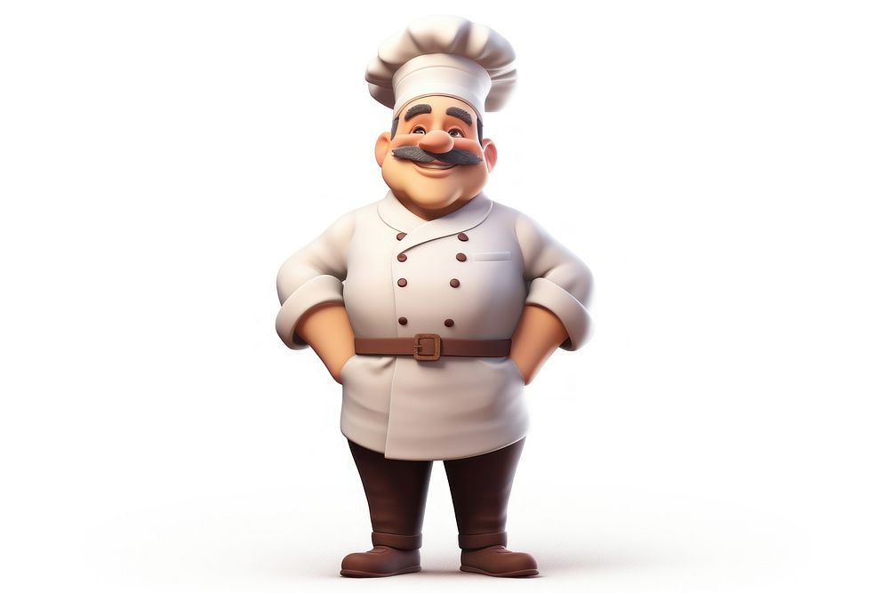 Figurine cartoon chef freshness. AI generated Image by rawpixel.