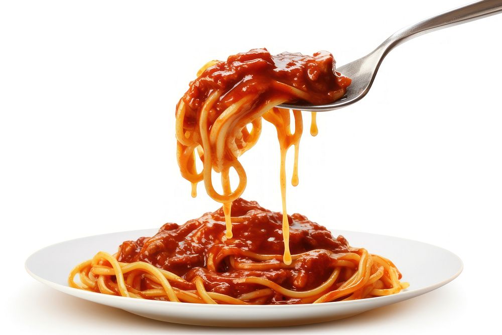 Spaghetti pasta sauce food. AI generated Image by rawpixel.