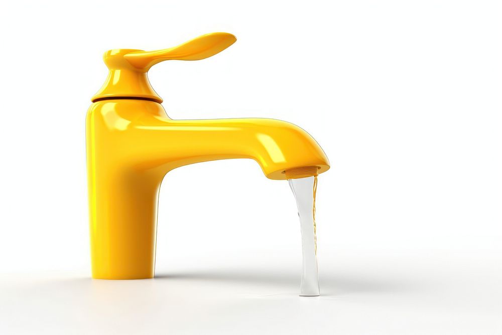Faucet sink tap white background. AI generated Image by rawpixel.