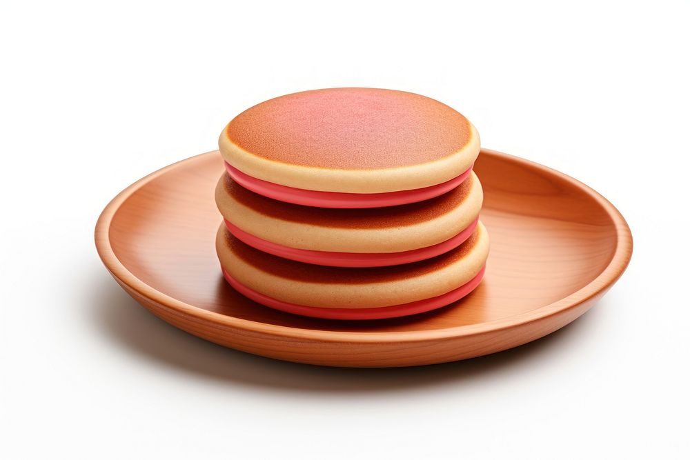 Plate pancake food meal. AI generated Image by rawpixel.