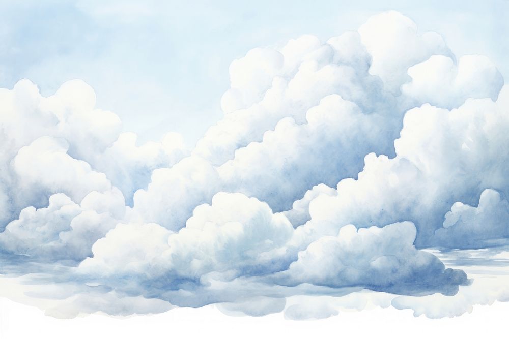 Cloud outdoors cumulus nature. AI generated Image by rawpixel.