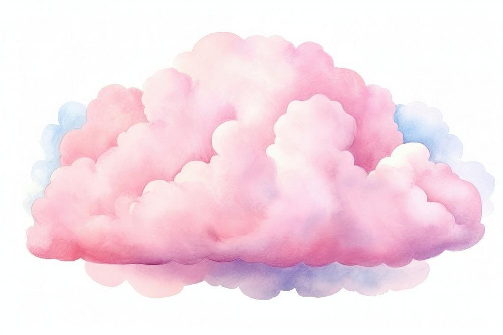Cloud nature pink sky. AI generated Image by rawpixel.