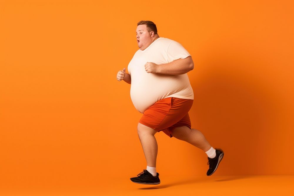 Running adult man bodybuilding. AI generated Image by rawpixel.