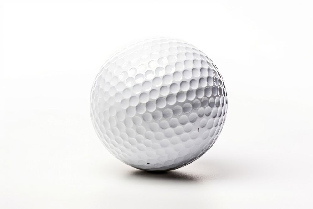 Golf sports white ball. AI generated Image by rawpixel.
