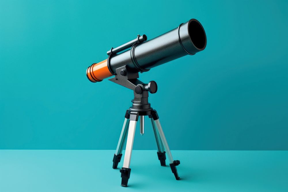 Telescope surveillance binoculars technology. AI generated Image by rawpixel.