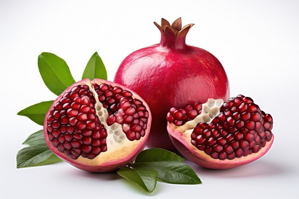 Pomegranate juicy fruit plant. AI generated Image by rawpixel.