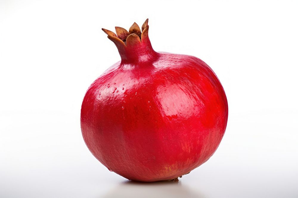 Pomegranate fruit apple plant. AI generated Image by rawpixel.