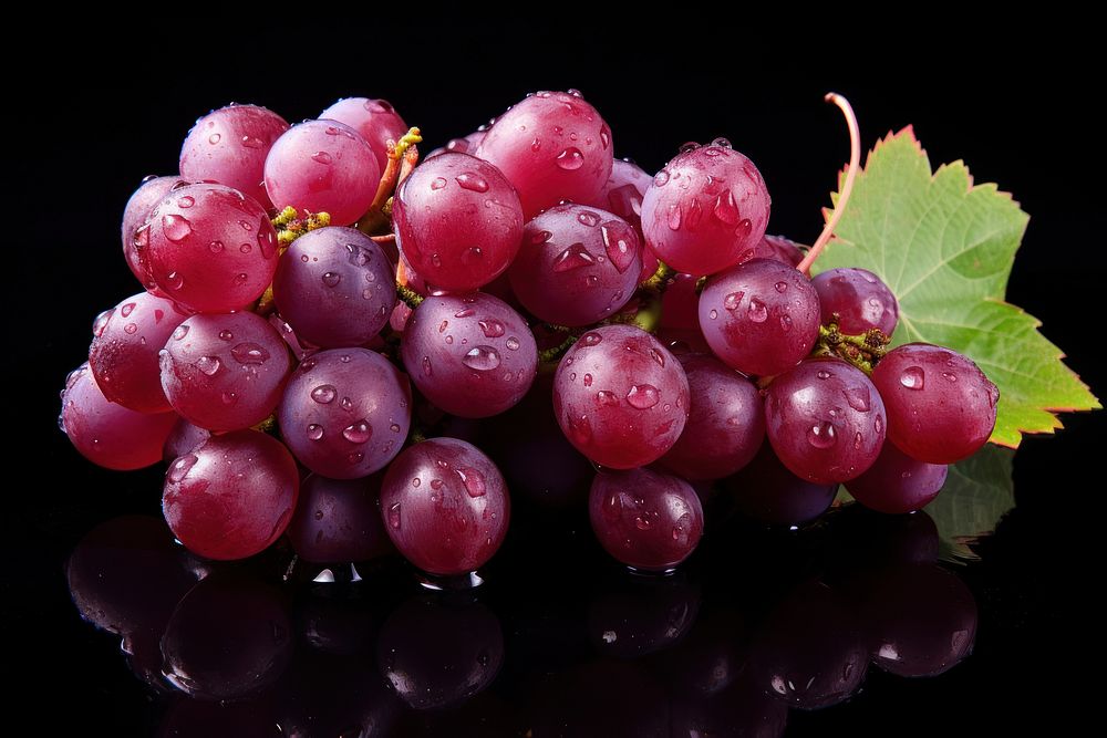 Grapes fruit plant food. 