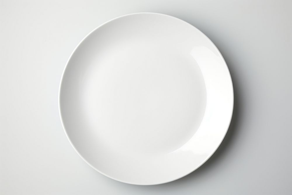 Plate porcelain platter white. 