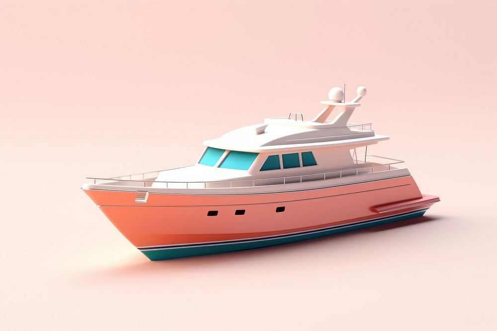 Vehicle yacht boat transportation. AI generated Image by rawpixel.
