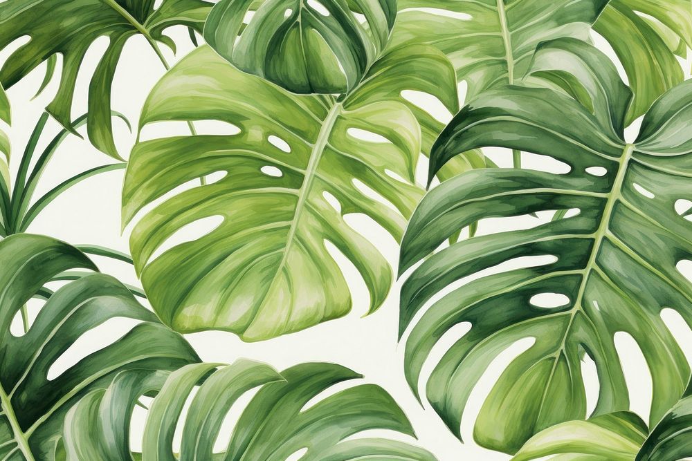 Tropics plant green leaf